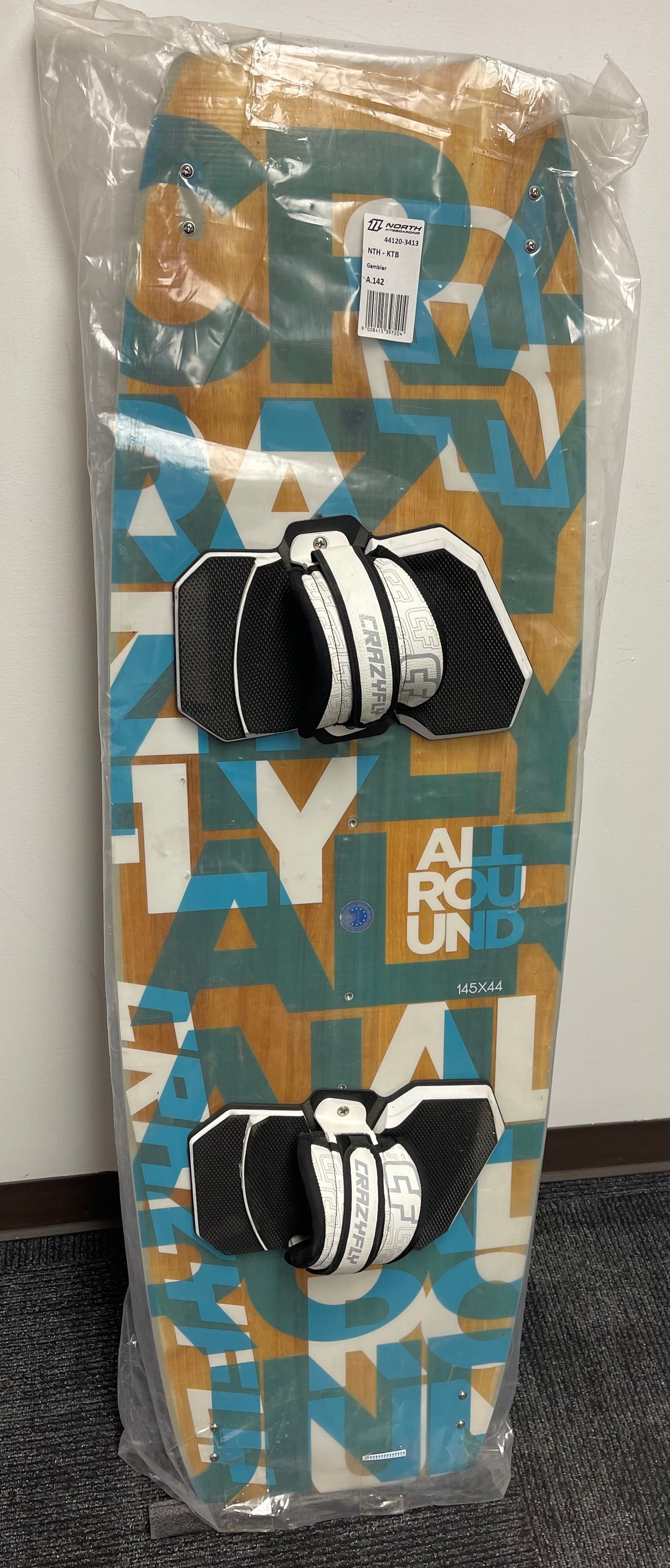 NIB CRAZYFLY ALL AROUND KITE-BOARD A-142