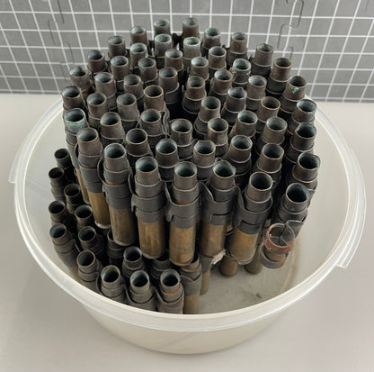 WWII 50 CALIBER BLANK MACHINE GUN AMMO SHELLS RARE