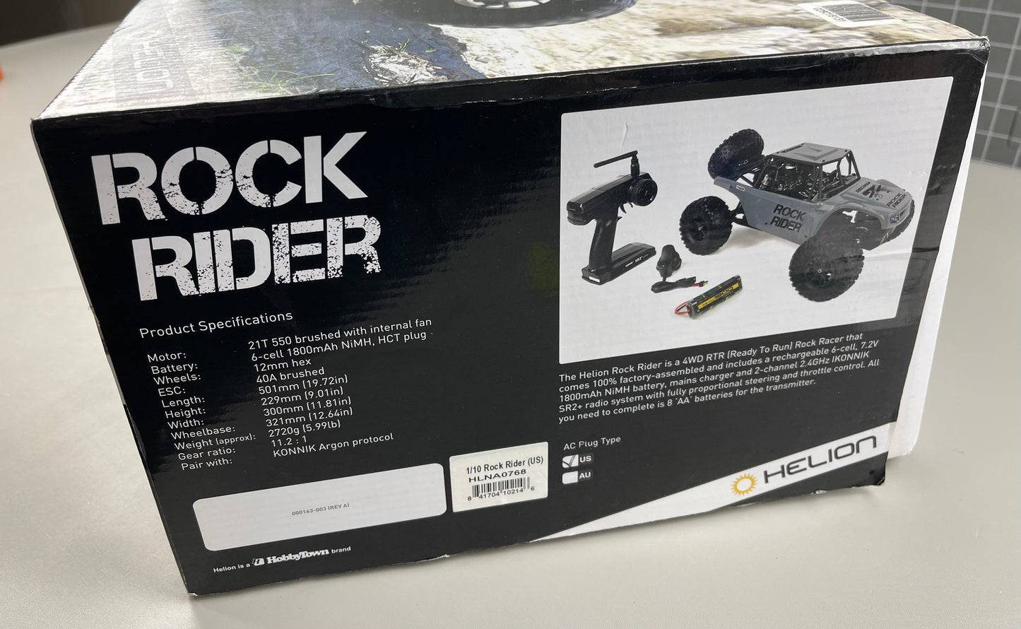 RC ROCK RIDER ALL-TERRAIN TRAILBLAZER VEHICLE