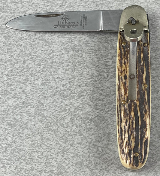 GERMAN SOLINGEN HUBECTUS ROSTFREI GESCHMIEDET SWITCH BLADE KNIFE